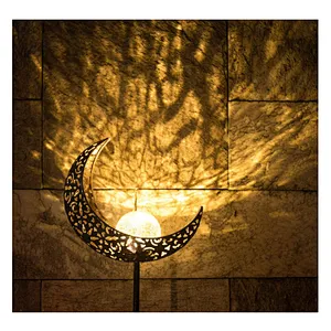 Backyard waterproof moon lamp decoration LED solar light