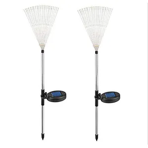 Decorative outdoor 90 LED waterproof IP65 string garden ornamental solar panel lights