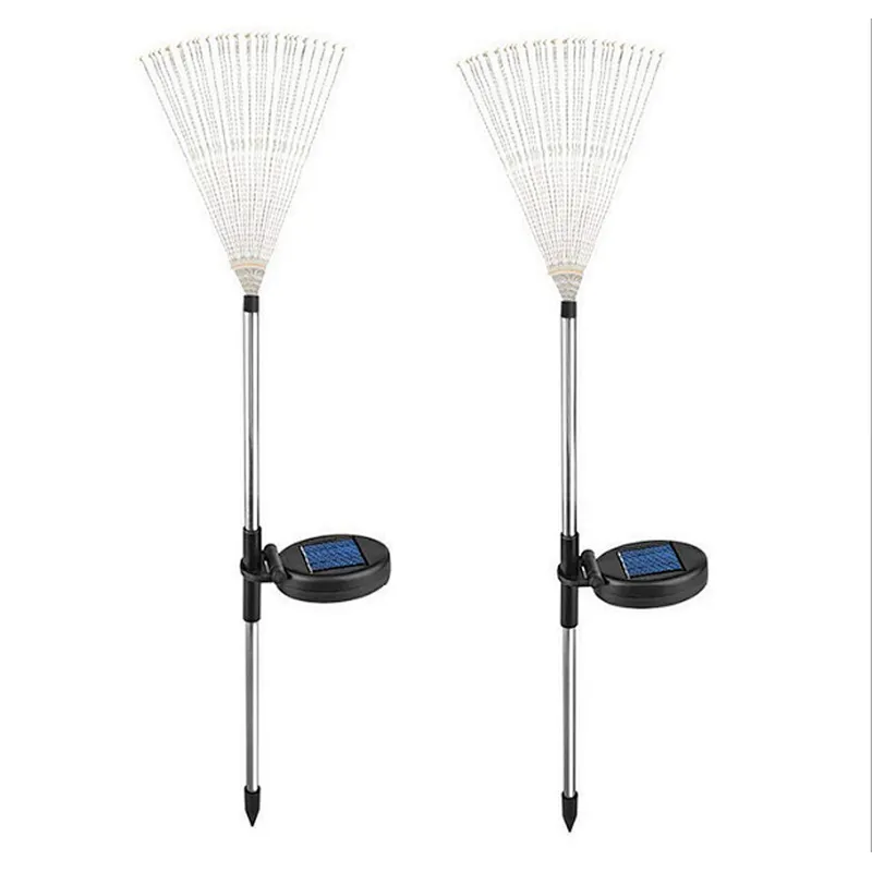 Decorative outdoor 90 LED waterproof IP65 string garden ornamental solar panel lights