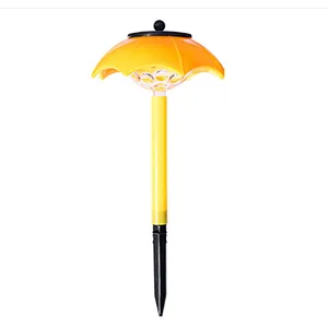 Outdoor landscape garden street LED umbrella courtyard solar light