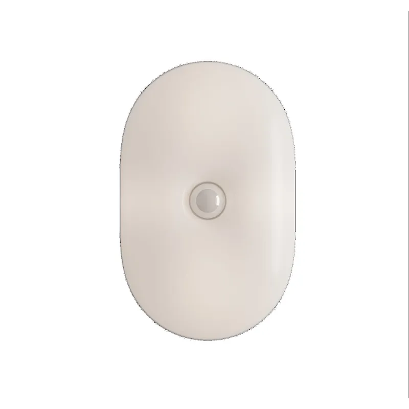 New design gift motion sensor baby room rechargeable hallway 3 color night light