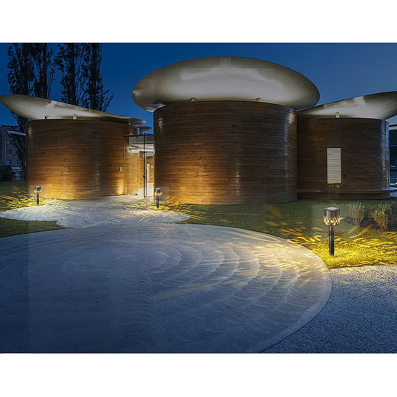 Decorative outdoor light LED street RGB landscape plug waterproof IP65 solar garden lights