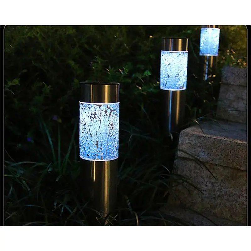 Wholesale high quality bollard garden pathway LED outdoor lawn waterproof IP65 solar pole light