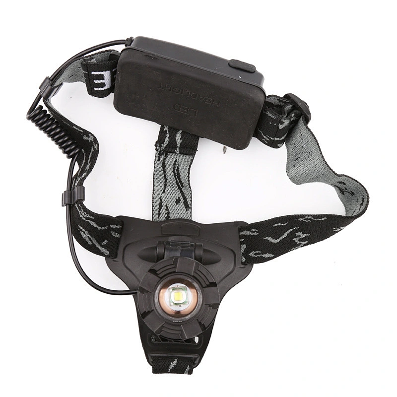 10W XML-T6 rechargeable led headlight 3 modes adjustable focus 1000 lumens headlamp