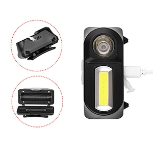 COB+XPE usb rechargeable emergency headlight 6 modes motion sensor led headlamp for fishing