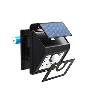 Waterproof IP65 8 LED for house outdoor LED wall lights motion sensor solar light