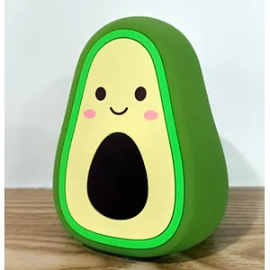Best gift for kids USB rechargeable sensor green fruit avocado touch sensor-portable night light