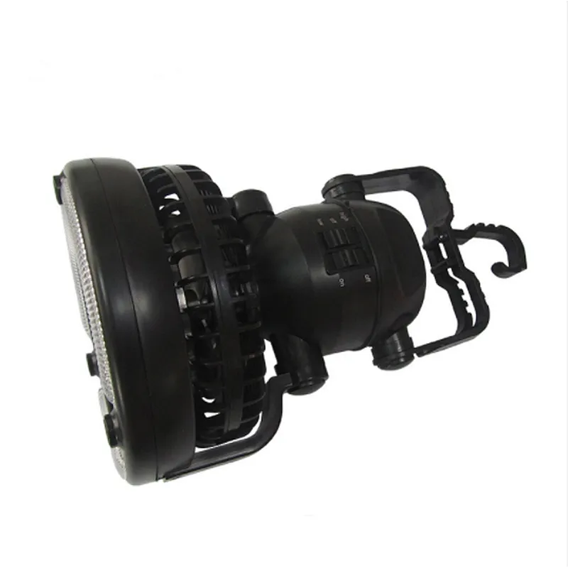 Camping ceiling fan battery led high lightness with hook portable 3500k lms lantern