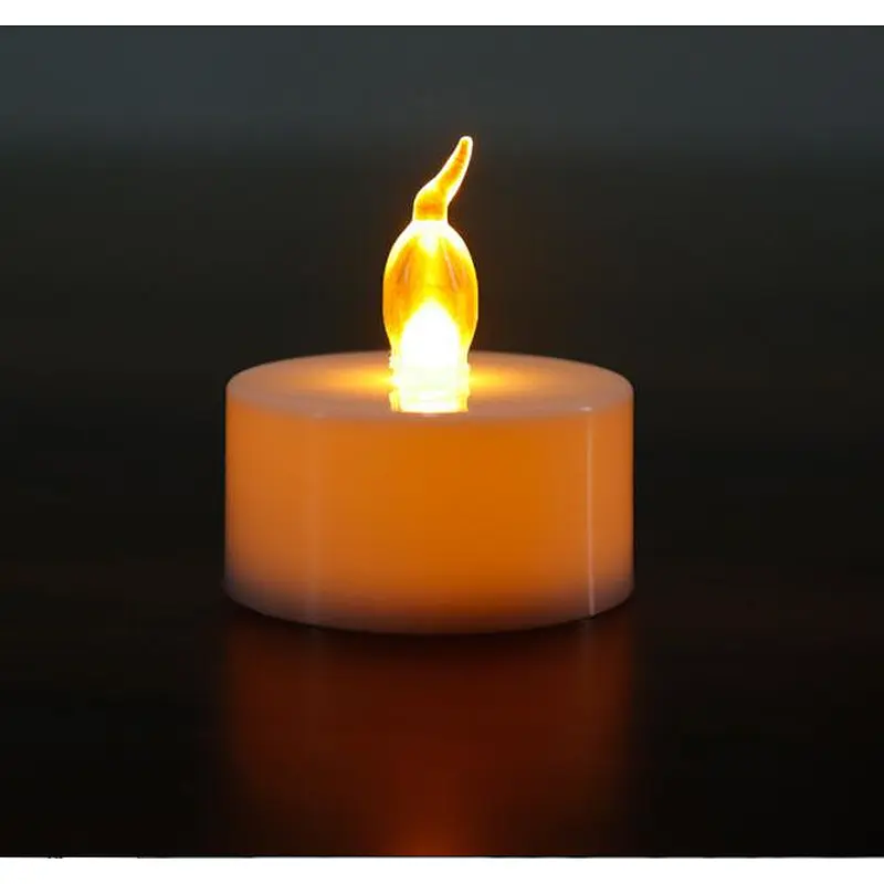Multicolor 12pack wedding electric Christmas waterproof convenient battery LED candle tea light