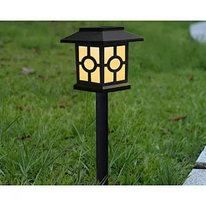 Pathway yard LED light solar powered lights garden landscape smart security