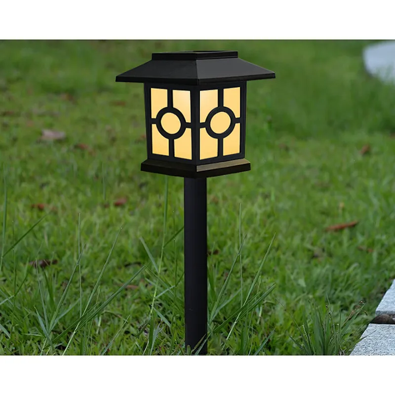 Pathway yard LED light solar powered lights garden landscape smart security