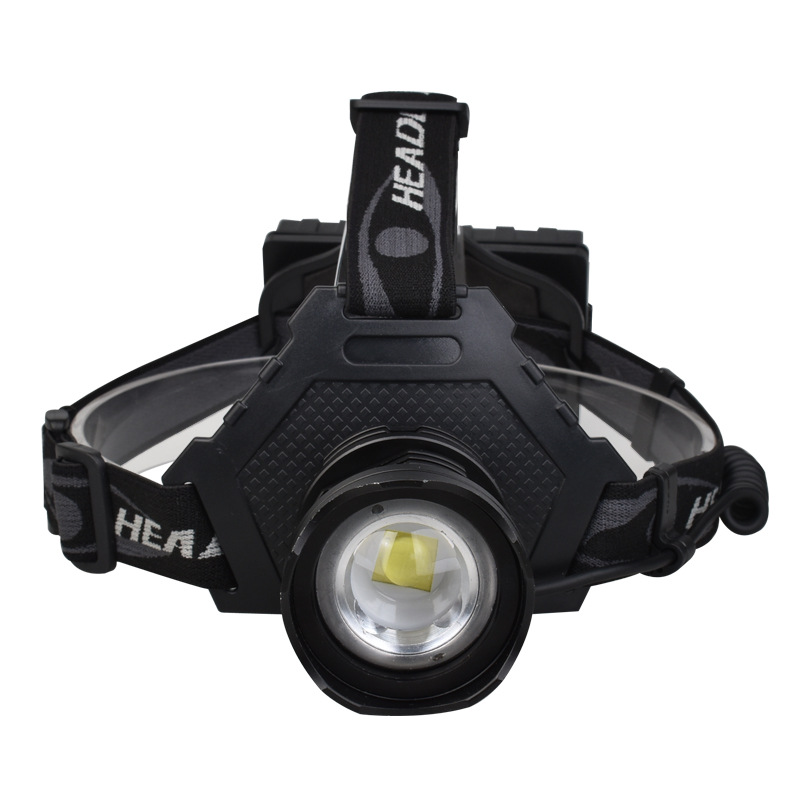5 Modes multifunctional headlight with power bank function zoomable super bright p70 led headlamp