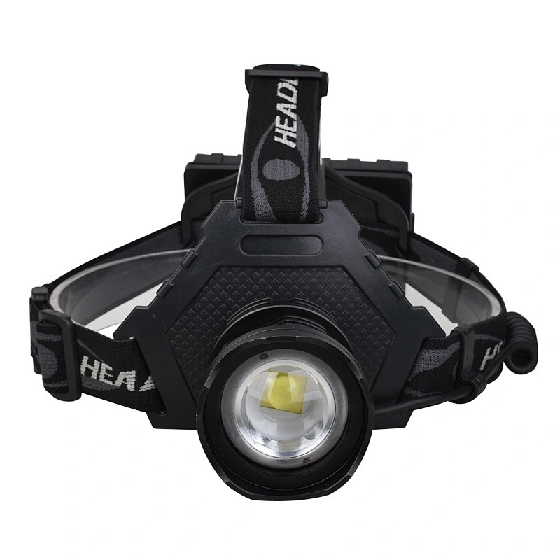 5 Modes multifunctional headlight with power bank function zoomable super bright p70 led headlamp