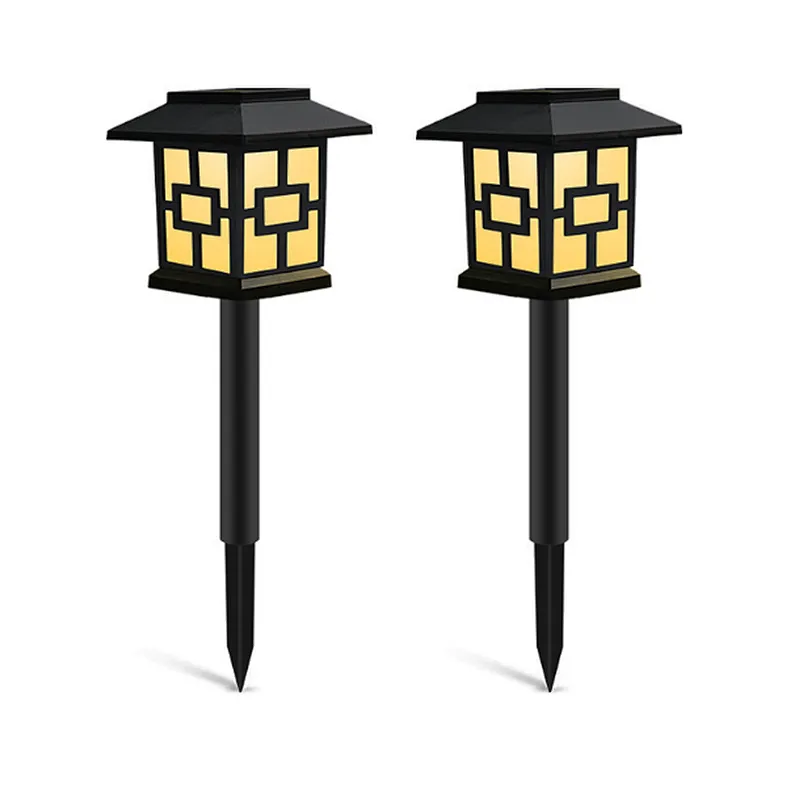 Pathway yard LED light solar powered lights garden landscape smart security
