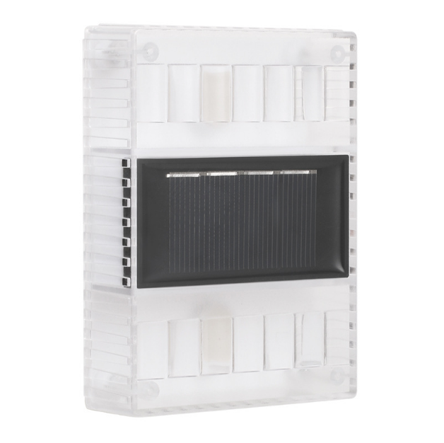Simple solar outdoor wall RGB decorative waterproof IP65 LED out lights fence light
