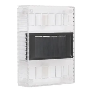 Simple solar outdoor wall RGB decorative waterproof IP65 LED out lights fence light