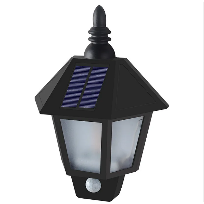 Solar lights for garden outdoor flame led chritmas light Waterproof ip65 wall lamp sensor