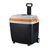 Evercool Travel Home Use 12V DC 110V AC ETL Thermoelectric Cooler And Warmer Mini Portable Fridge Car With Puller And Wheels