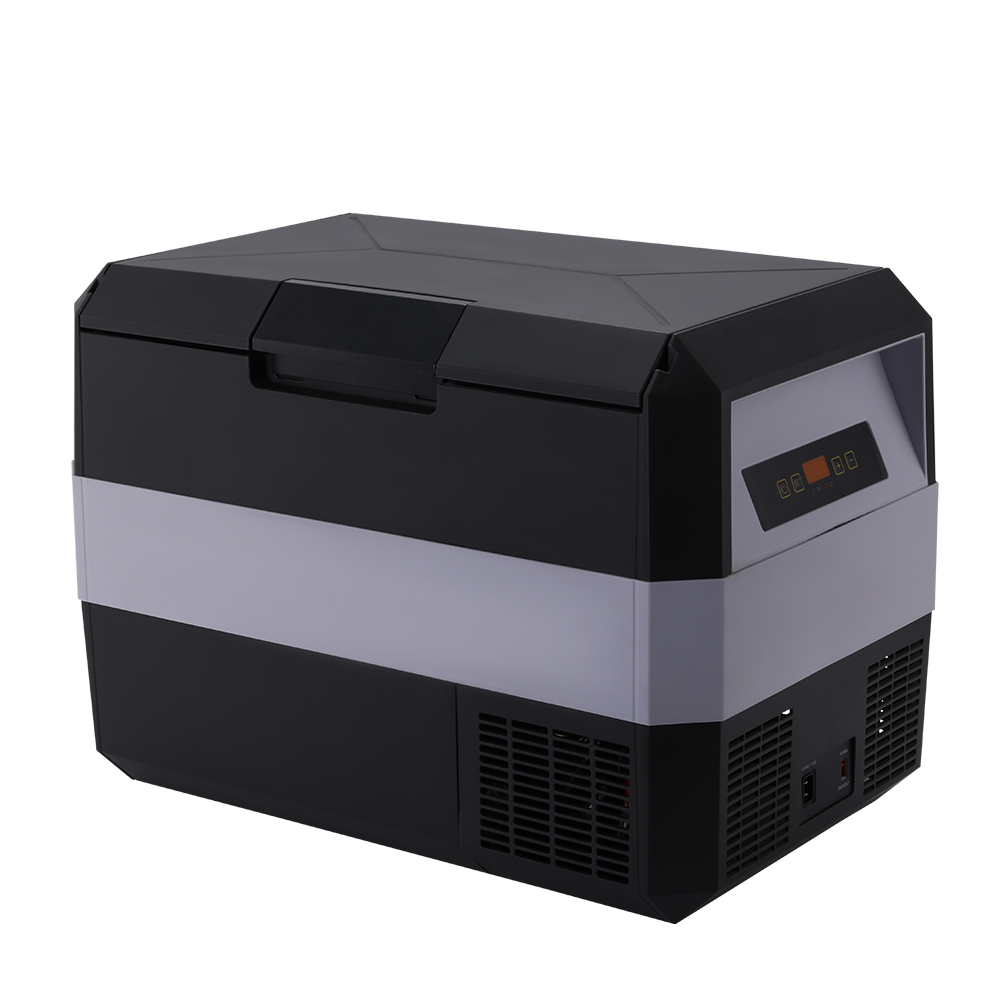 EVERCOOL 30L Portable Cooling Box Camping Truck Yacht Caravan RV 12V 24V DC Compressor Mini Fridge Freezer Refrigerator For Car
