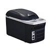 EVERCOOL 220V AC DC 8L Portable Electric Camping Cooling Heating Cool Heat Mini Car Cooler Fridge Refrigerator Box 12V