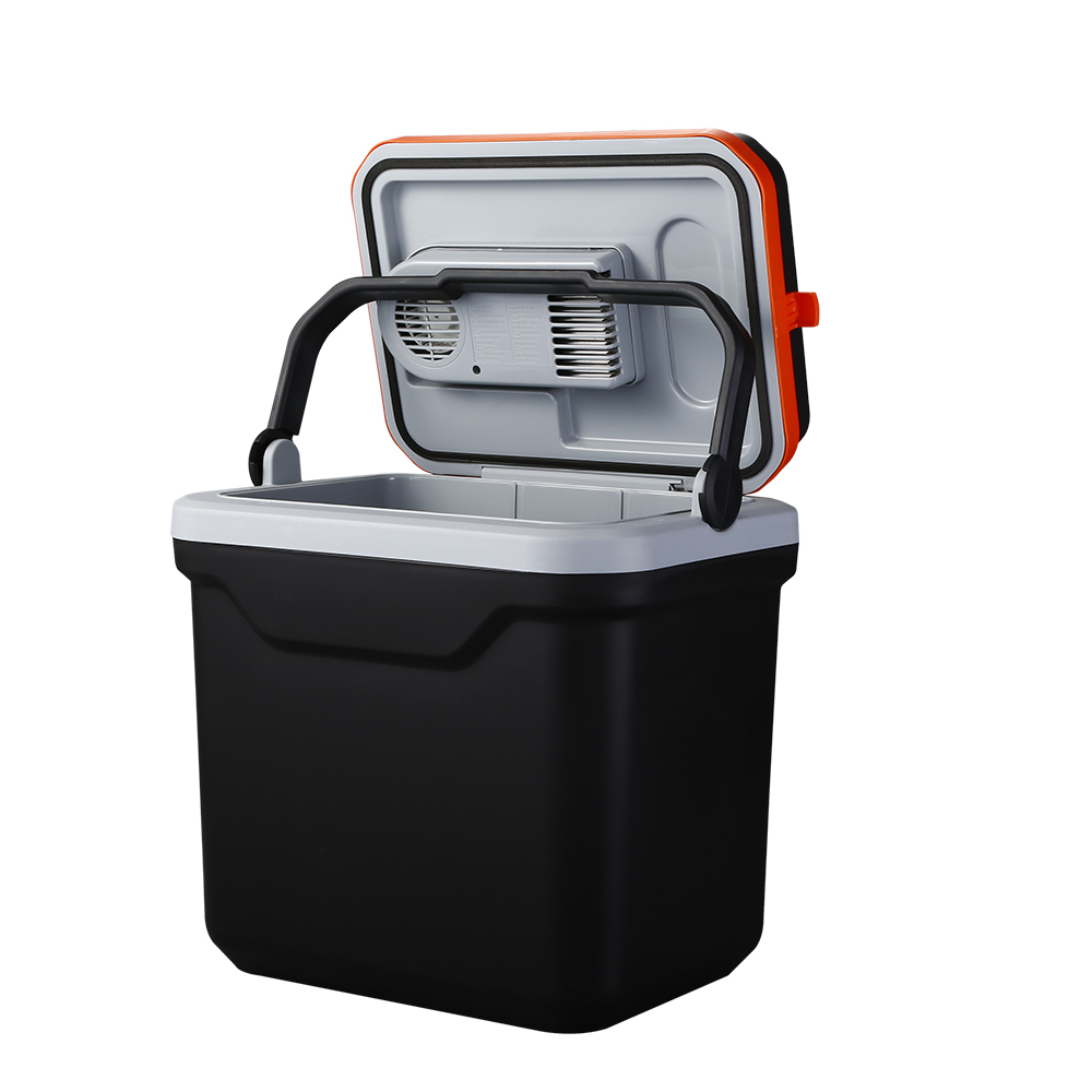 Evercool 12V DC 220V AC CE RoHS Car Fridges Portable Small Mini Modern Refrigerator 24 Liter Electric Cooler Box For Camping