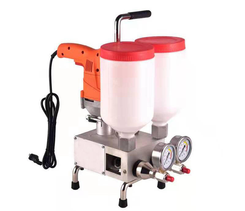 Two component grouting machine