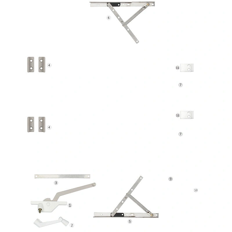 MS-PK-02 Casement Window Operator Single Arm Window Operator Replacement Parts