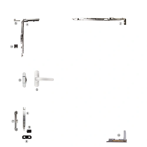 NKND-08 Folk Tilt and turn Window Hardware with Concealed Hinge