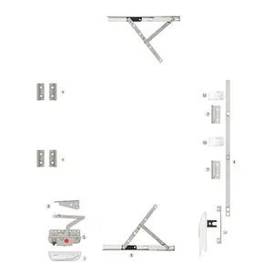 MS-PK-01 Casement Window Operator Crank Handle Window System Dyad Operator