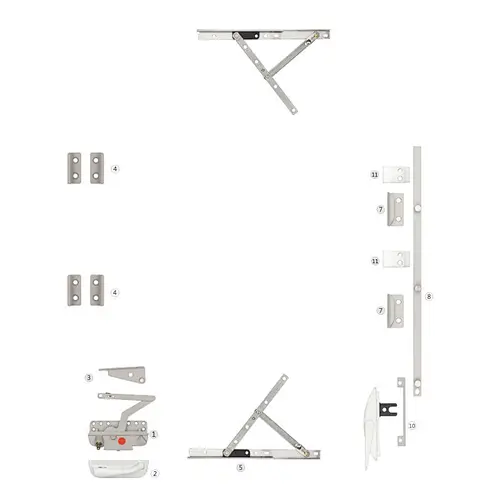 MS-PK-01 Casement Window Operator Crank Handle Window System Dyad Operator