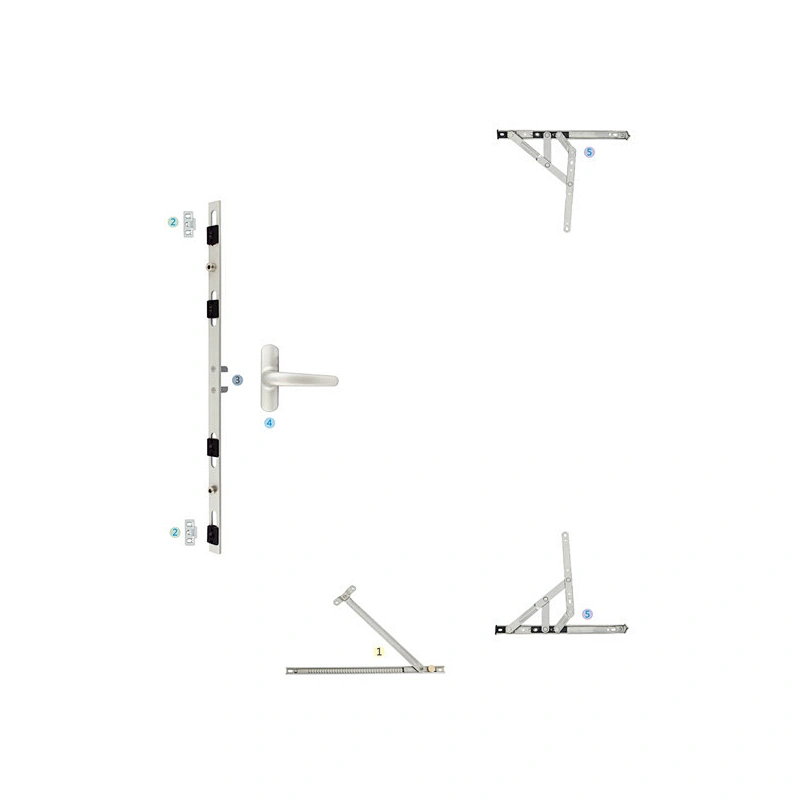 WPKC-03 Outside Opening Casement Window Hardware Casement Window Fittings