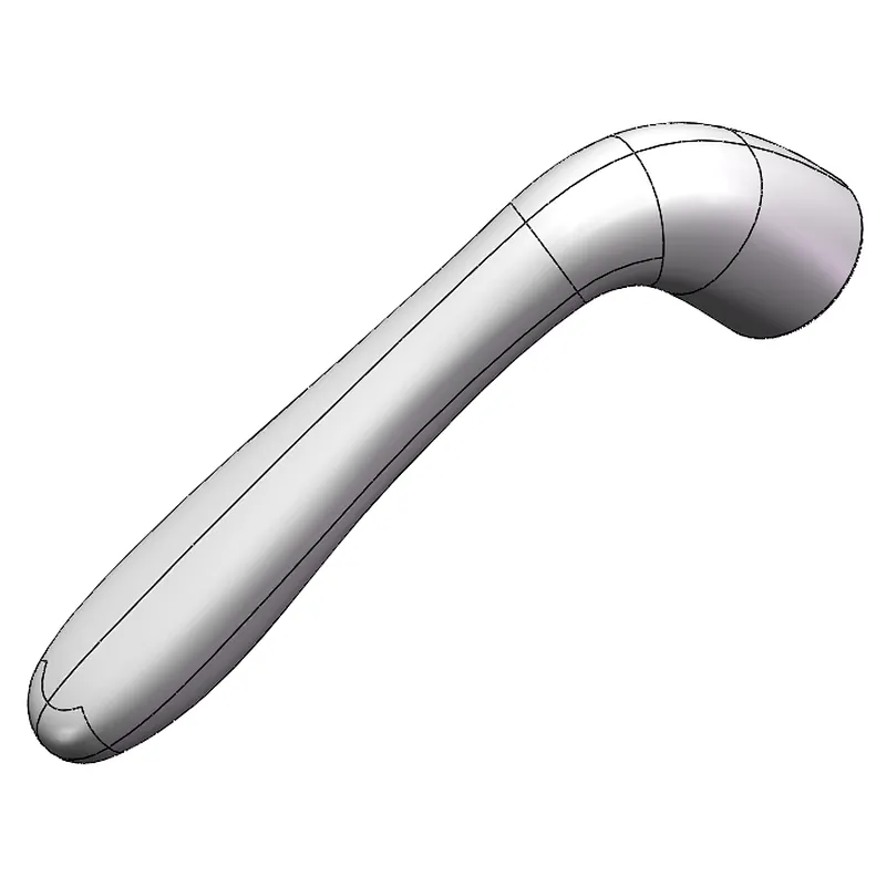 BS-E15 Zinc Alloy Casement Window Spindle Handle