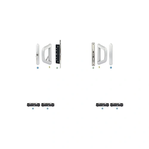 TLM-03 American style door locks and handles, Sliding patio door hardware system