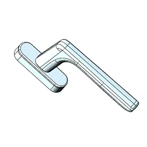 BS-E08 Aluminum Spindle Handle for PVC Casement Doors