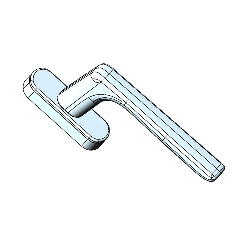 BS-E08 Aluminum Spindle Handle for PVC Casement Doors