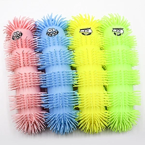 Light Up Large Puffer Caterpillar Toy