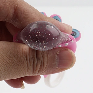 Cute Little Monster Squeeze Keyring