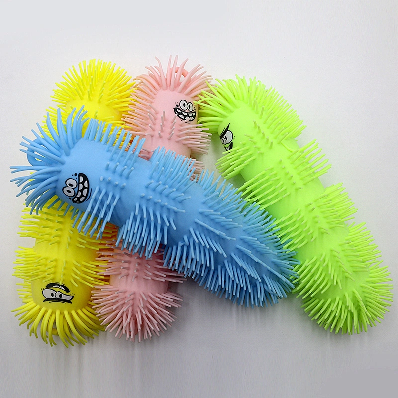 Light Up Large Puffer Caterpillar Toy
