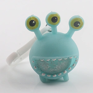 Cute Little Monster Squeeze Keyring