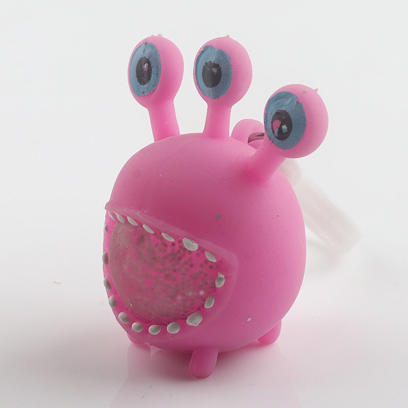 Cute Little Monster Squeeze Keyring
