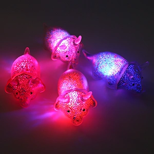 Flashing dinosaur toys