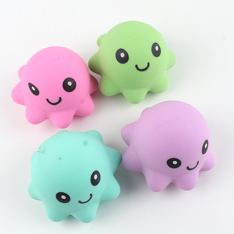 Squeeze octopus toy