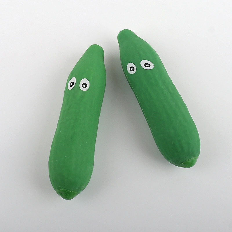 Squeeze cucumber toy