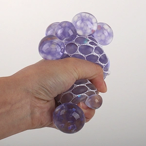Squishy mesh ball toys
