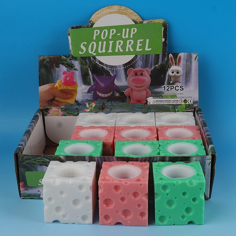 Cheese Rabbit Cup Squeeze Toys