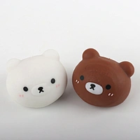 Bear head squeeze toys