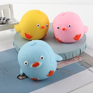 Penguin chick squeeze toys