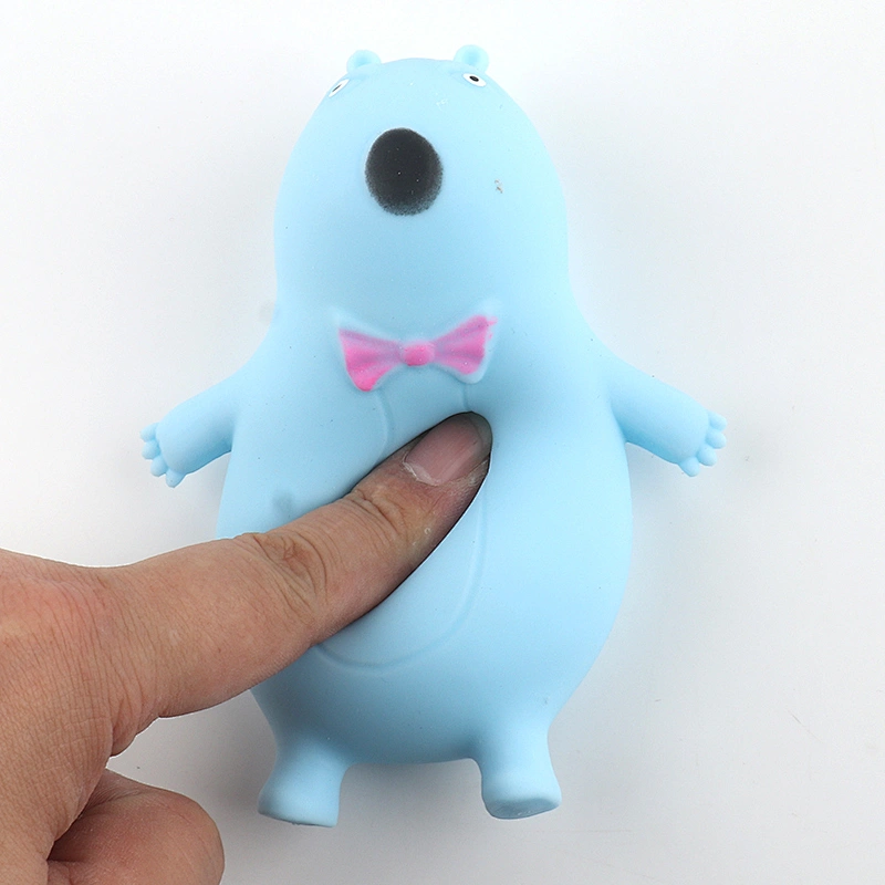 Tie bear squishy toys