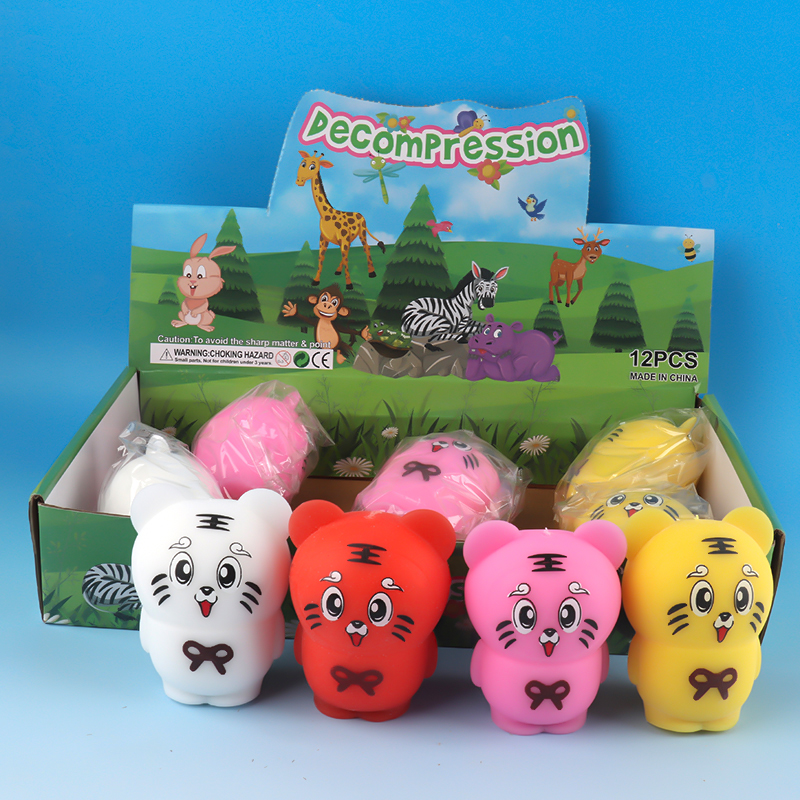 Cartoon tiger squeeze toys