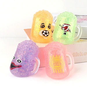 Asian Beer Cup Squishy Toys